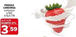 Iperal Fragole candonga offerta