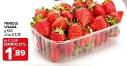 Iperal Fragole spagna offerta