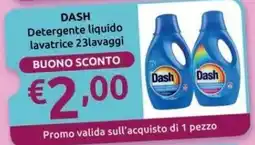 Ipersoap DASH Detergente liquido lavatrice offerta