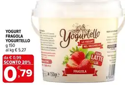 Iperal Yogurt fragola YOGURTELLO offerta