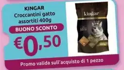 Ipersoap KINGAR Croccantini gatto offerta