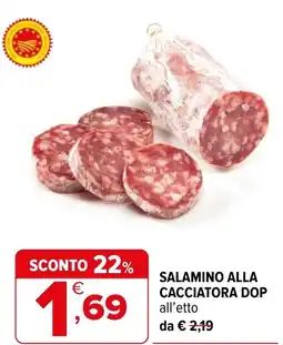Iperal Salamino alla cacciatora DOP offerta