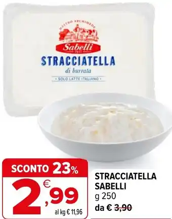 Iperal Stracciatella SABELLI offerta