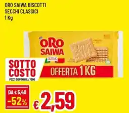 Famila Oro saiwa biscotti secchi classici offerta