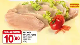 Iperal Petto di pollo a fette offerta