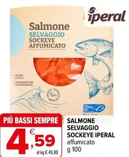 Iperal Salmone selvaggio sockeye IPERAL offerta