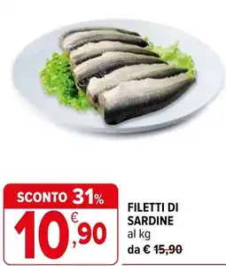 Iperal Filetti di sardine offerta