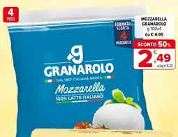 Iperal Mozzarella GRANAROLO offerta