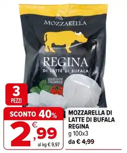 Iperal Mozzarella di latte di bufala REGINA offerta