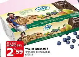 Iperal Yogurt intero MILA offerta