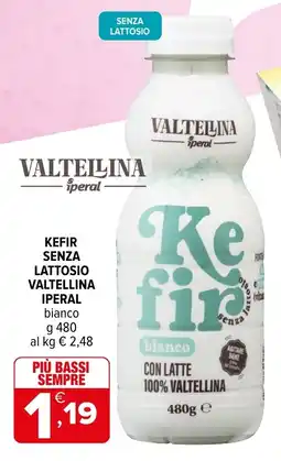 Iperal Kefir senza lattosio valtellina IPERAL offerta