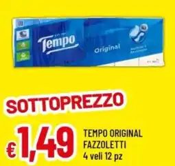 Famila Tempo original fazzoletti offerta