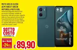 Famila MOTO GO5 DS 8/256 AEM FOREST GREEN MOTOROLA MOTO GO5 offerta