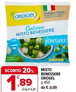 Iperal Misto benessere OROGEL offerta