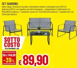 Famila Set giardino offerta