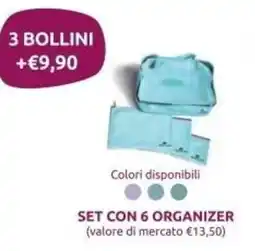 Ipersoap Set con 6 organizer offerta