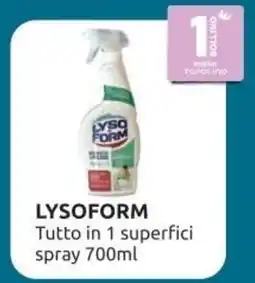 Ipersoap LYSOFORM Tutto in 1 superfici spray offerta