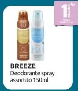 Ipersoap BREEZE Deodorante spray offerta