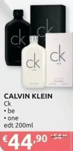 Ipersoap CALVIN KLEIN Ck, be, one edt offerta