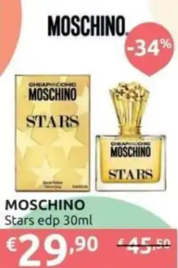 Ipersoap MOSCHINO Stars edp offerta