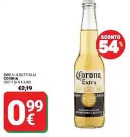 Supermercati Gulliver Birra in bottiglia CORONA offerta