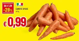 Famila Carote sfuse offerta
