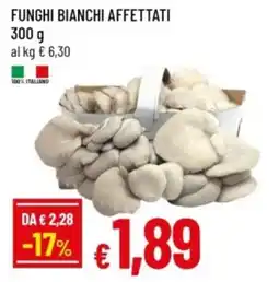 Famila Funghi bianchi affettati offerta
