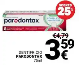 Supermercati Gulliver Dentifricio PARODONTAX offerta