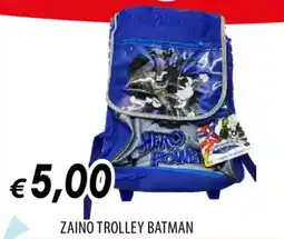 Galassia Zaino trolley batman offerta