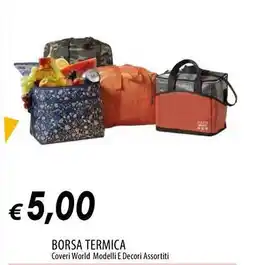 Galassia Borsa termica coveri world offerta