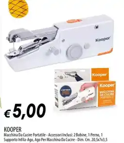 Galassia KOOPER Macchina Da Cucire Portatile offerta