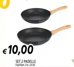 Galassia Set 2 padelle fuji offerta