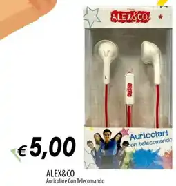 Galassia ALEX&CO Auricolare Con Telecomando offerta