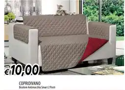 Galassia Copridivano bicolore antimacchia smart 2 posti offerta