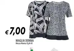 Galassia Maglia donna mezza manica offerta