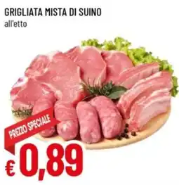 Famila Grigliata mista di suino offerta
