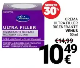 Supermercati Gulliver Crema ultra filler rigenerante VENUS offerta