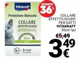 Supermercati Gulliver Collare effetto scudo per gatti VITAKRAFT offerta