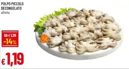 Famila Polpo piccolo decongelato offerta
