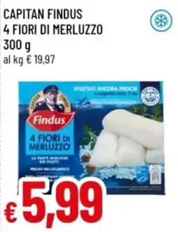 Famila Capitan findus 4 fiori di merluzzo offerta