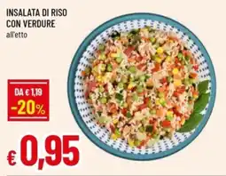 Famila Insalata di riso con verdure offerta