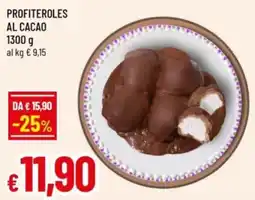 Famila Profiteroles al cacao offerta