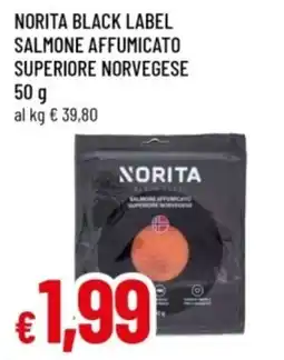 Famila Norita black label salmone affumicato superiore norvegese offerta