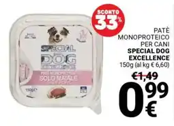 Supermercati Gulliver Patè monoproteico per cani special dog excellence offerta