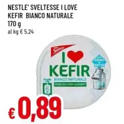 Famila Nestle' sveltesse i love kefir bianco naturale offerta