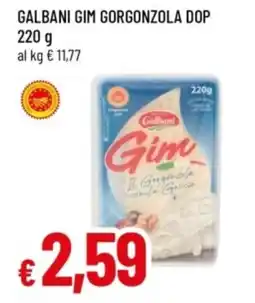Famila Galbani gim gorgonzola dop offerta