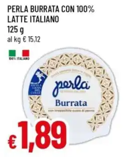 Famila Perla burrata con 100% latte italiano offerta