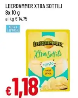 Famila Leerdammer xtra sottili offerta