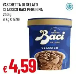 Famila Vaschetta di gelato classico baci perugina offerta