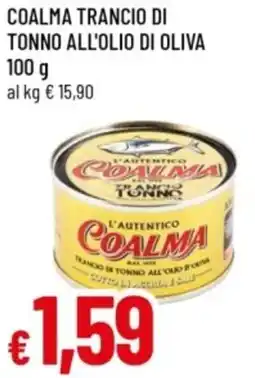 Famila Coalma trancio di tonno all'olio di oliva offerta